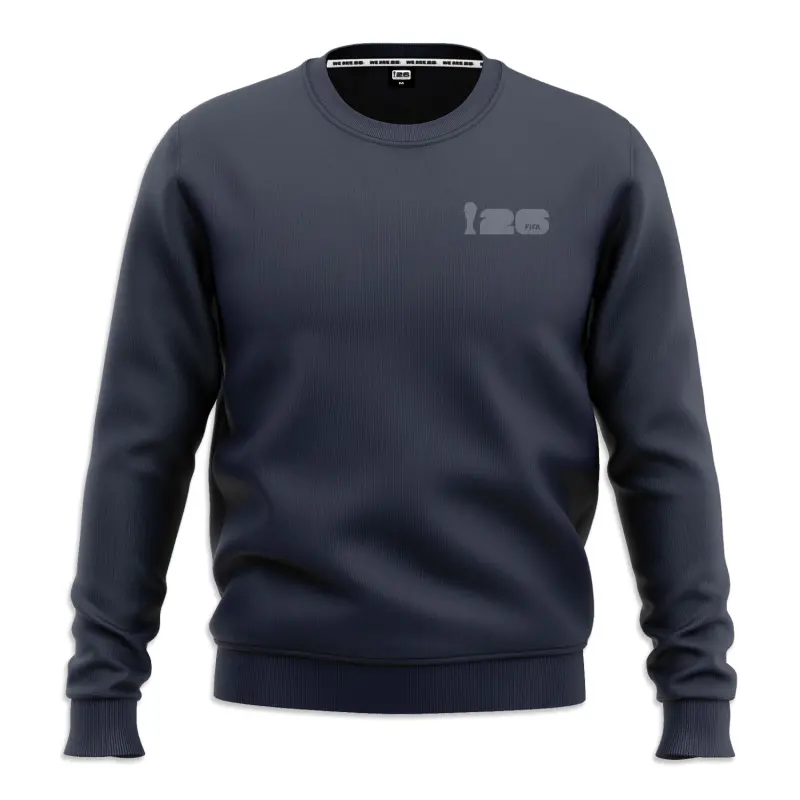 England Footbalkits 2026 World Cup Amplified Navy Crew Sweatshirt – Unisex – Official World Cup Football Kits
