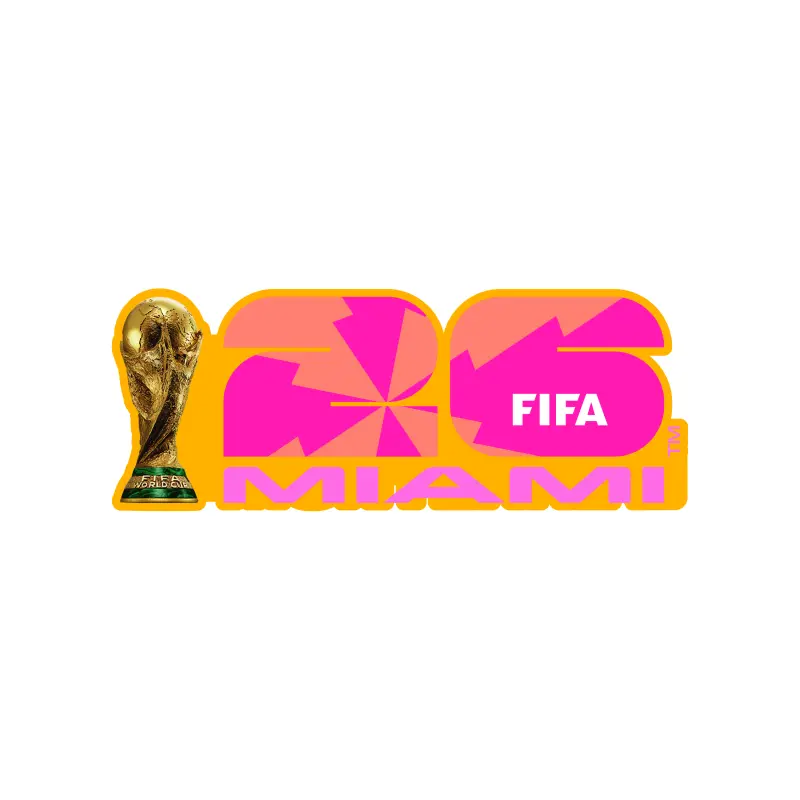 England Footbalkits 2026 World Cup Host City Miami Hat Pin – Official World Cup Football Kits