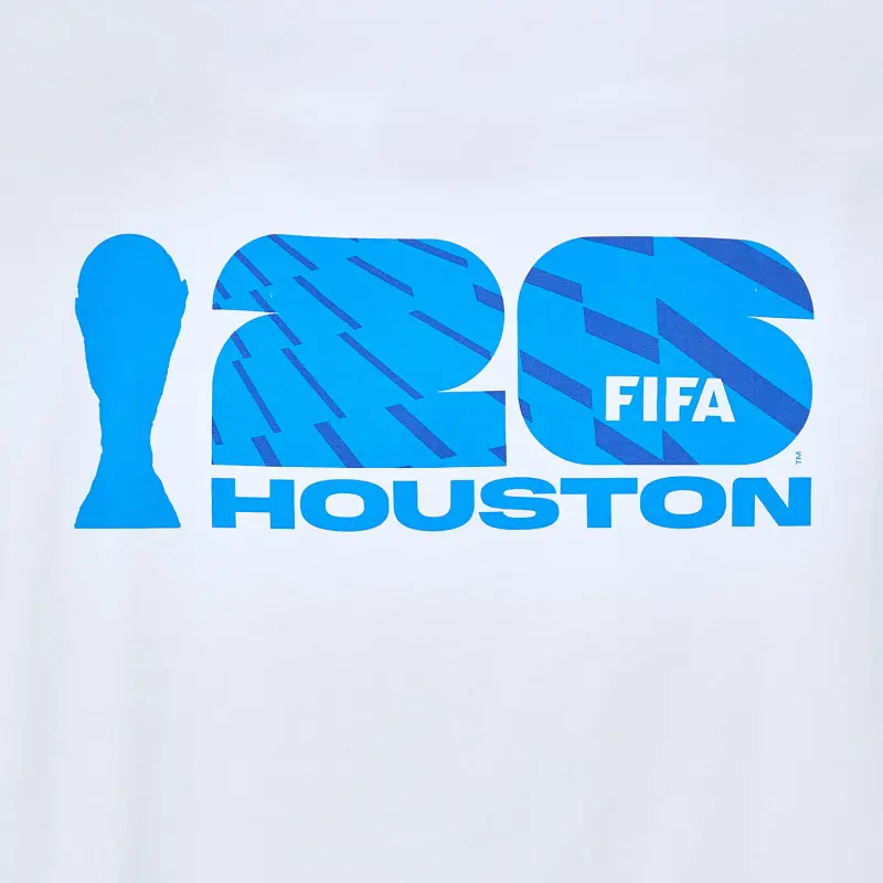 England Footbalkits 2026 World Cup Houston White T-Shirt – Unisex – Official World Cup Football Kits