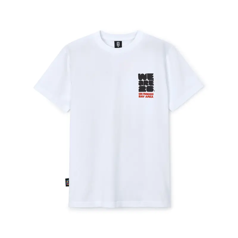 England Footbalkits 2026 World Cup San Francisco Bay Area White T-Shirt – Unisex – Official World Cup Football Kits