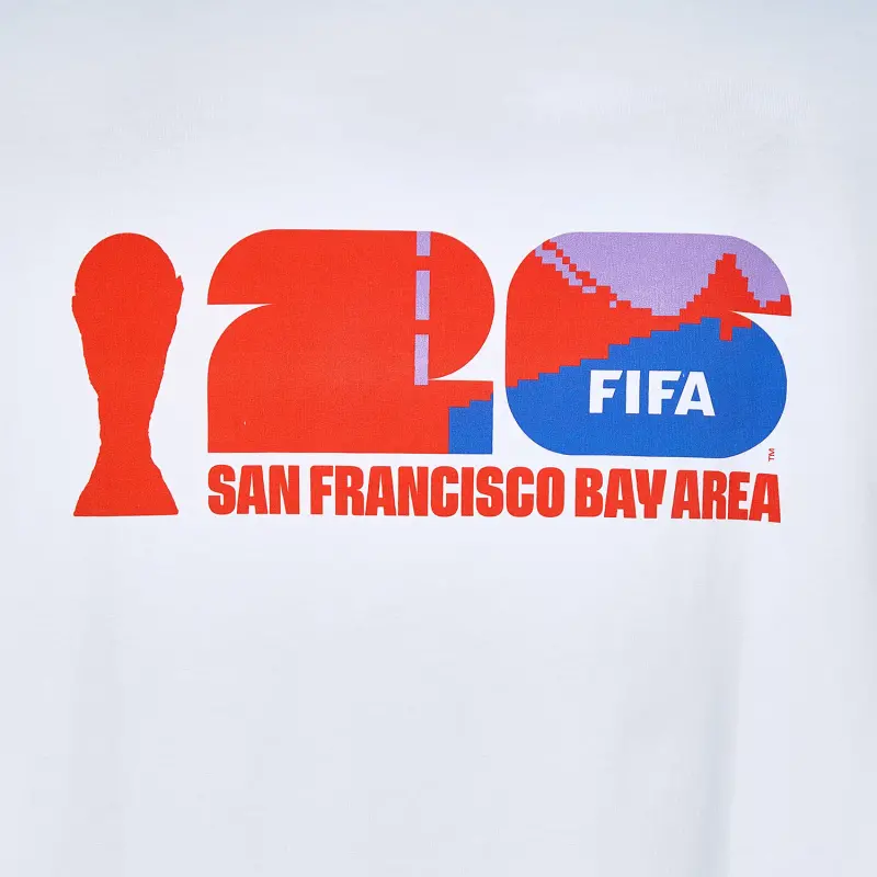 England Footbalkits 2026 World Cup San Francisco Bay Area White T-Shirt – Unisex – Official World Cup Football Kits