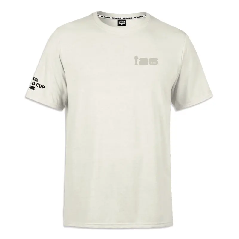 England Footbalkits 2026 World Cup Tonal Minimal Cream T-Shirt – Unisex – Official World Cup Football Kits