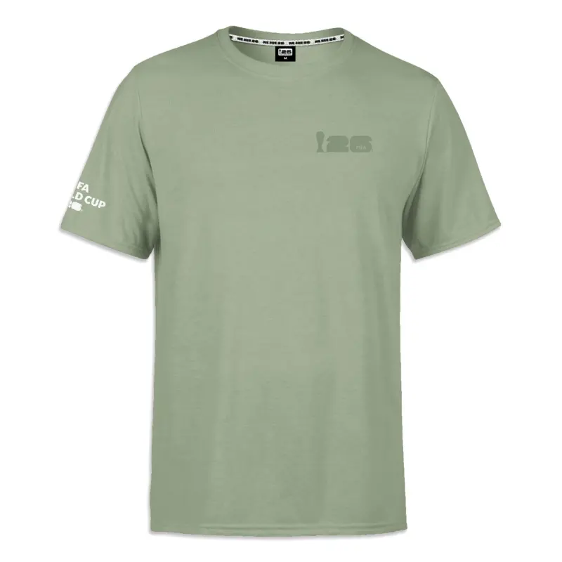 England Footbalkits 2026 World Cup Tonal Minimal Sage T-Shirt – Unisex – Official World Cup Football Kits