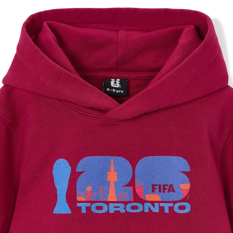 England Footbalkits 2026 World Cup Toronto Hoodie – Youth – Official World Cup Football Kits