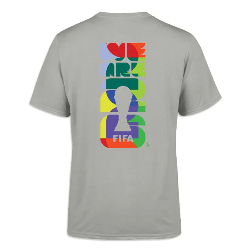 England Footbalkits 2026 World Cup Vertical Abstract Grey T-Shirt – Unisex – Official World Cup Football Kits