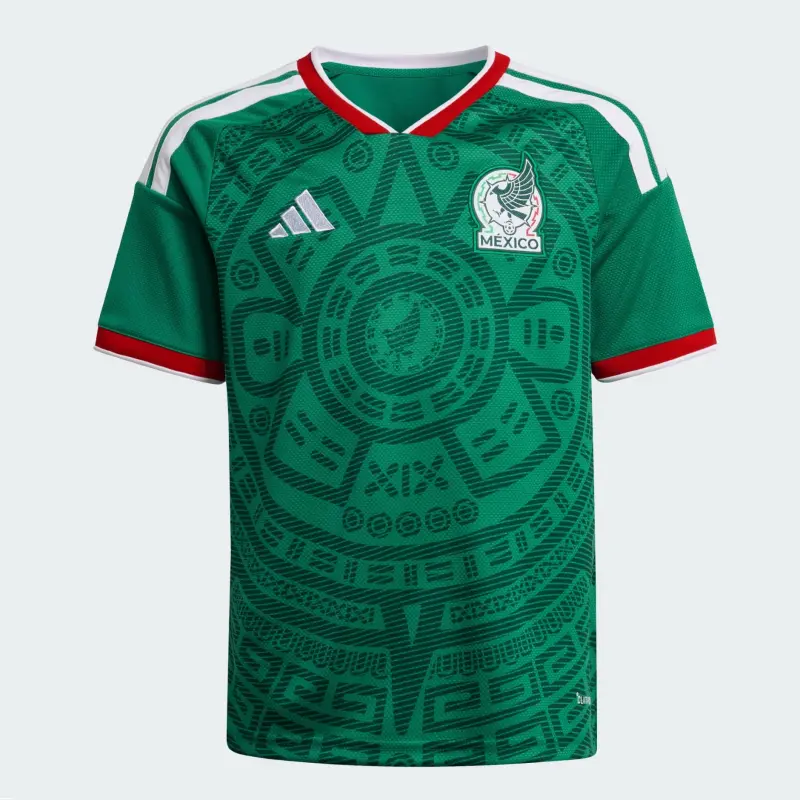 England Footbalkits adidas Mexico 2026 Home Jersey – Youth – Official World Cup Football Kits