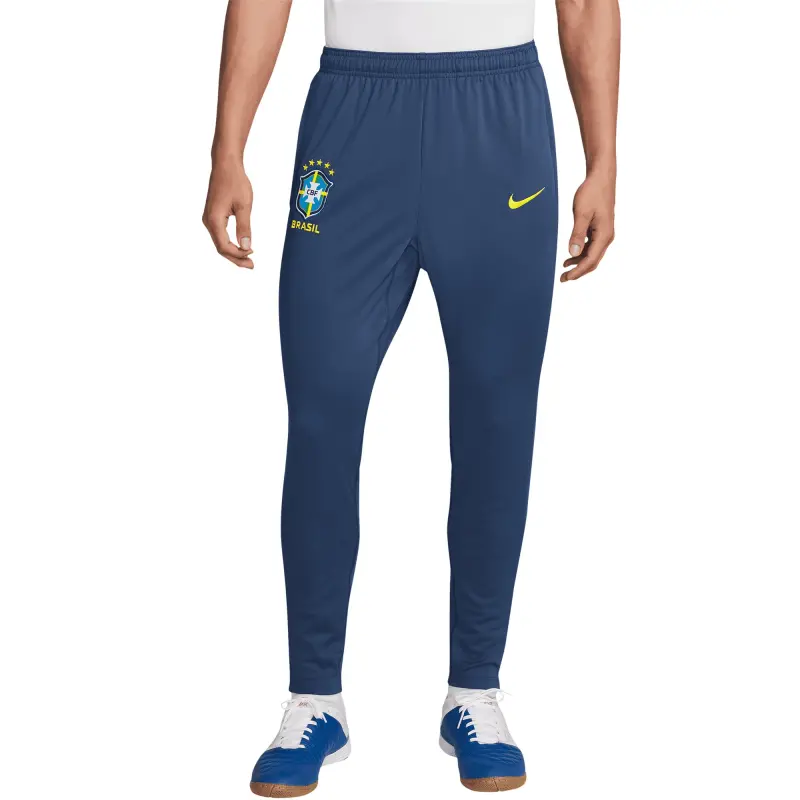England Footbalkits Brazil National Team Nike 2024 Academy Pro Performance Drill Pants – Blue – Official World Cup Football Kits
