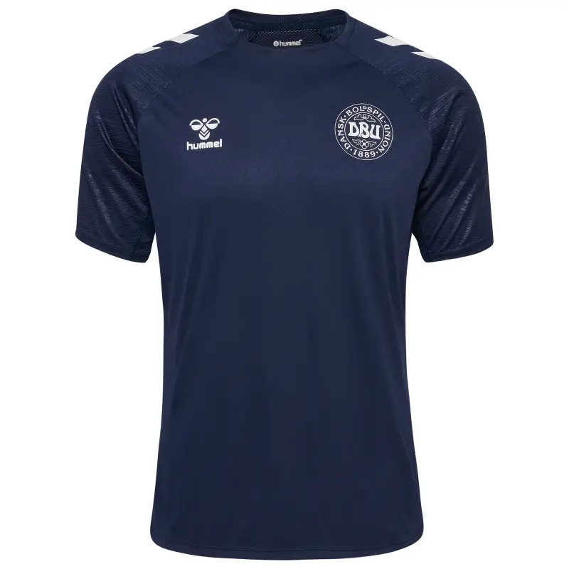 England Footbalkits Denmark National Team 2024 Pro Training Jersey – Navy – Official World Cup Football Kits