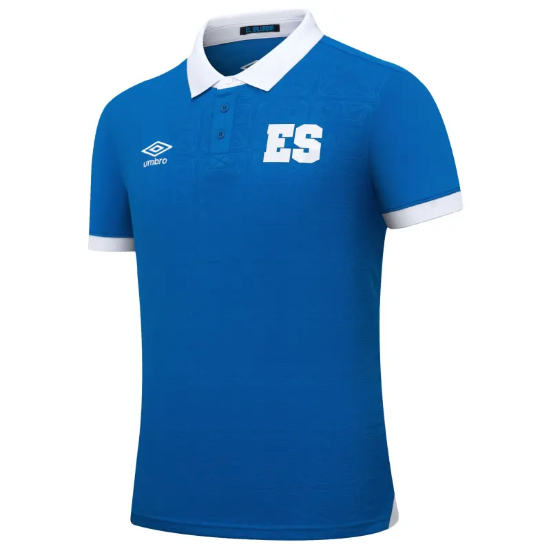 England Footbalkits El Salvador National Team Umbro 2025 Home Replica Jersey – Blue – Official World Cup Football Kits