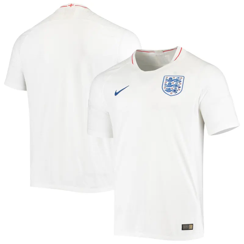 England Footbalkits England National Team Nike 2018 Authentic Home Jersey White – Official World Cup Football Kits
