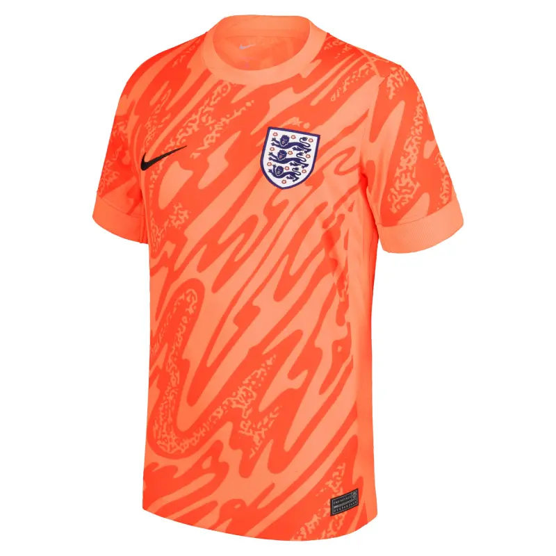England Footbalkits England National Team Nike 2024 Goalkeeper Replica Stadium Jersey Orange – Official World Cup Football Kits