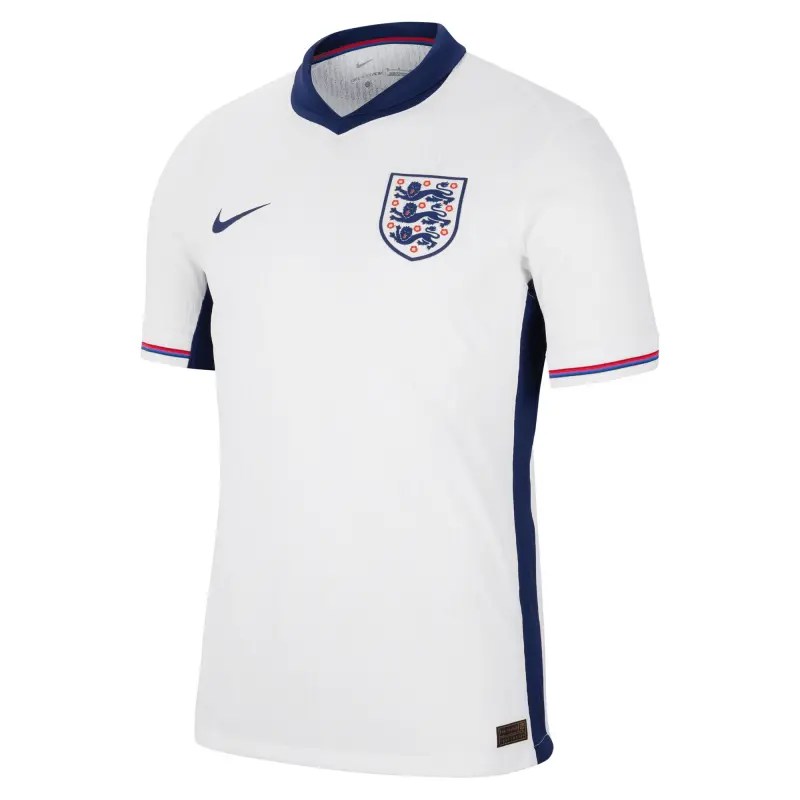 England Footbalkits England National Team Nike 2024 Home Authentic Blank Jersey White – Official World Cup Football Kits