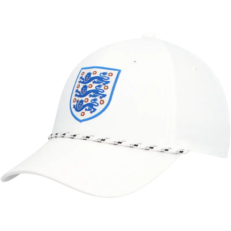 England Footbalkits England National Team Nike Golf Legacy91 Adjustable Hat – White – Official World Cup Football Kits