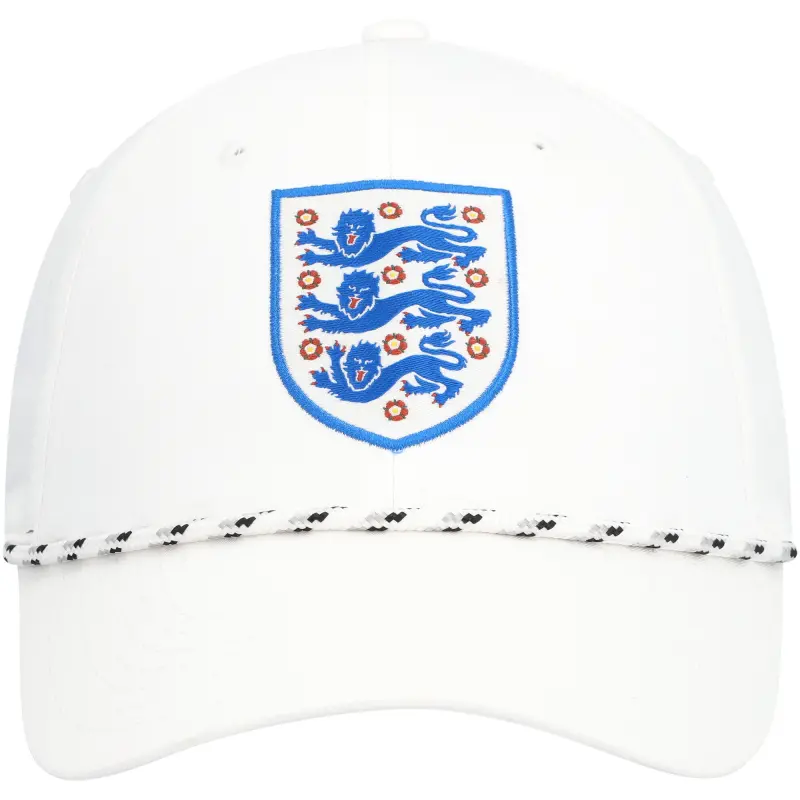 England Footbalkits England National Team Nike Golf Legacy91 Adjustable Hat – White – Official World Cup Football Kits