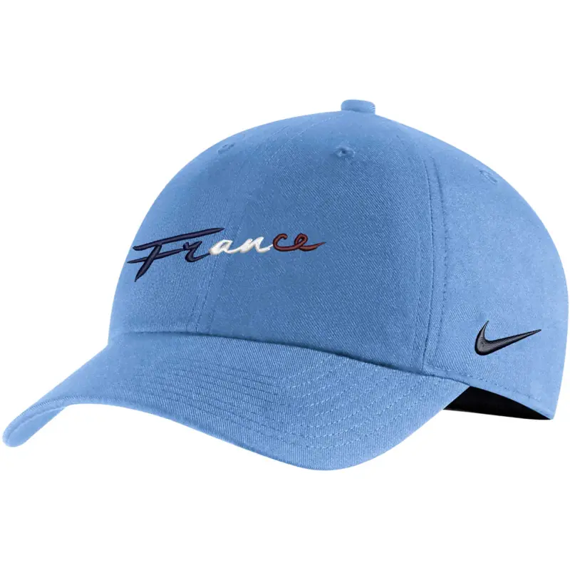 England Footbalkits France National Team Nike Campus Performance Adjustable Hat – Blue – Official World Cup Football Kits