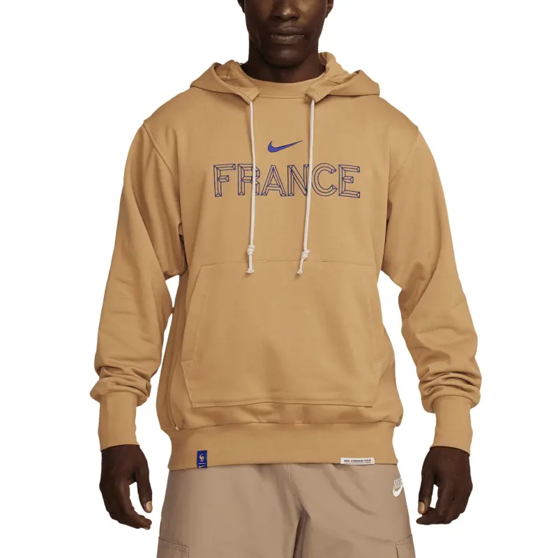 England Footbalkits France National Team Nike Standard Issue Pullover Hoodie – Gold – Official World Cup Football Kits