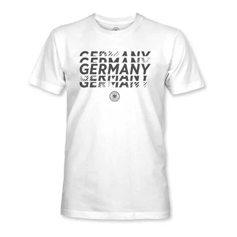 England Footbalkits Germany National Team 1863FC Next Level T-Shirt – White – Official World Cup Football Kits