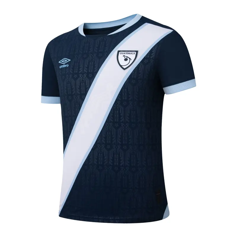 England Footbalkits Guatemala National Team Umbro 2025 Away Replica Jersey – Navy – Official World Cup Football Kits