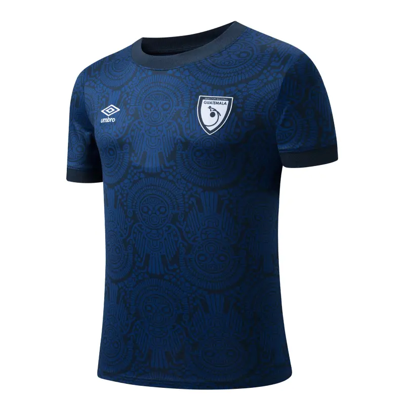 England Footbalkits Guatemala National Team Umbro 2025 Pre-Match Jersey – Navy – Official World Cup Football Kits