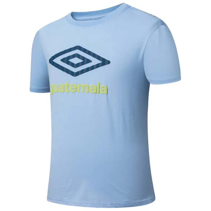 England Footbalkits Guatemala National Team Umbro 2025 T-Shirt – Light Blue – Official World Cup Football Kits