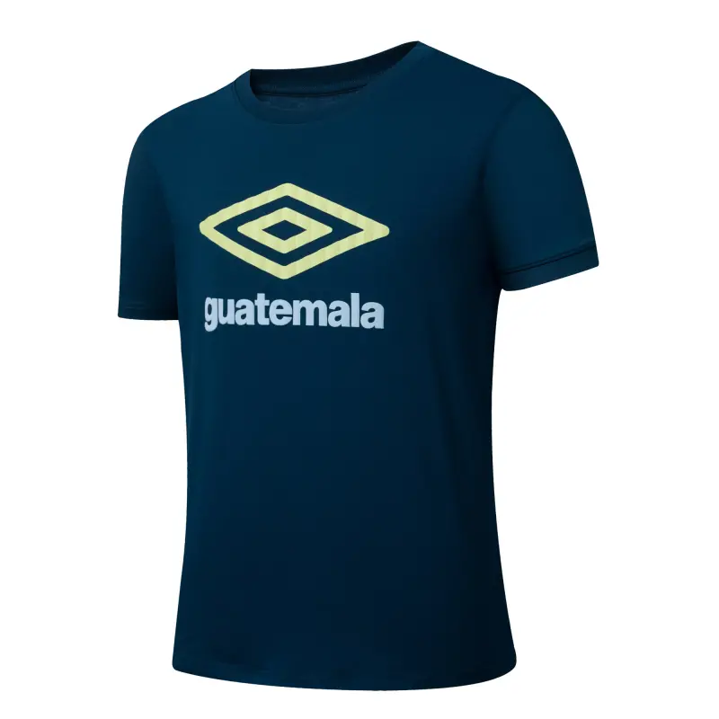 England Footbalkits Guatemala National Team Umbro 2025 T-Shirt – Navy – Official World Cup Football Kits