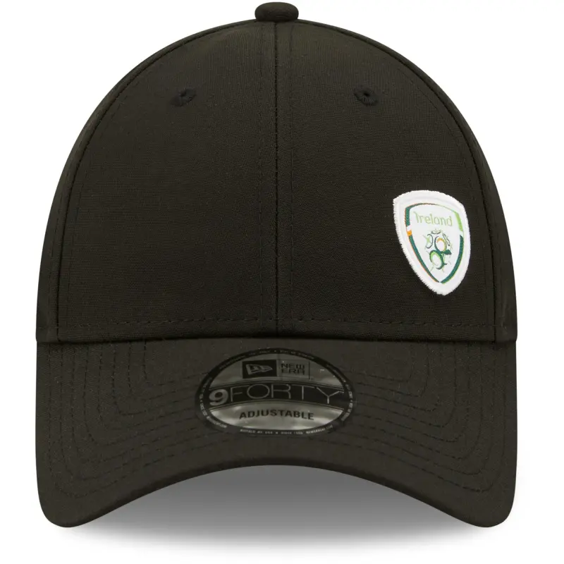 England Footbalkits Ireland National Team New Era Repreve 9FORTY Adjustable Hat – Black – Official World Cup Football Kits