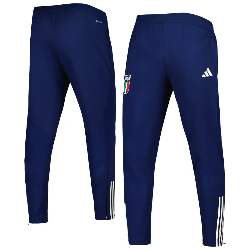 England Footbalkits Italy National Team adidas Team AEROREADY Training Pants – Blue – Official World Cup Football Kits