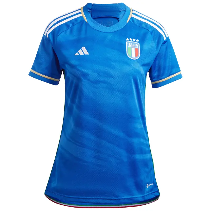 England Footbalkits Italy National Team adidas Women’s 2023 Home Replica Jersey – Blue – Official World Cup Football Kits