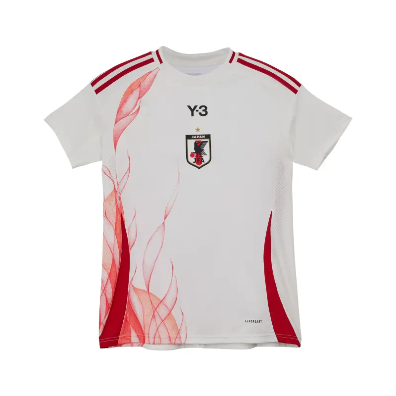 England Footbalkits Japan National Team adidas x Y-3 2024 Away Replica Jersey – White – Official World Cup Football Kits