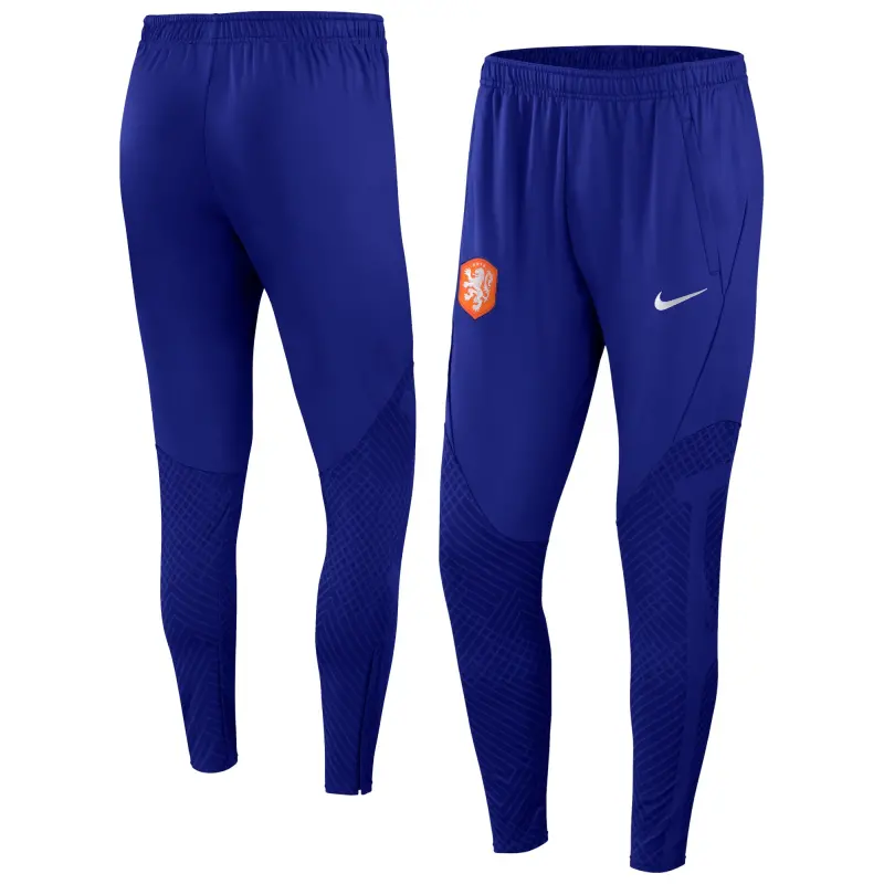 England Footbalkits Netherlands National Team Nike 2022 Strike Performace Track Pants – Navy – Official World Cup Football Kits
