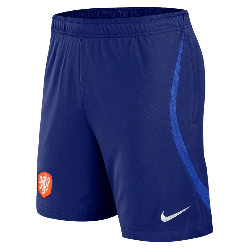 England Footbalkits Netherlands National Team Nike 2022 Strike Performance Shorts – Navy – Official World Cup Football Kits