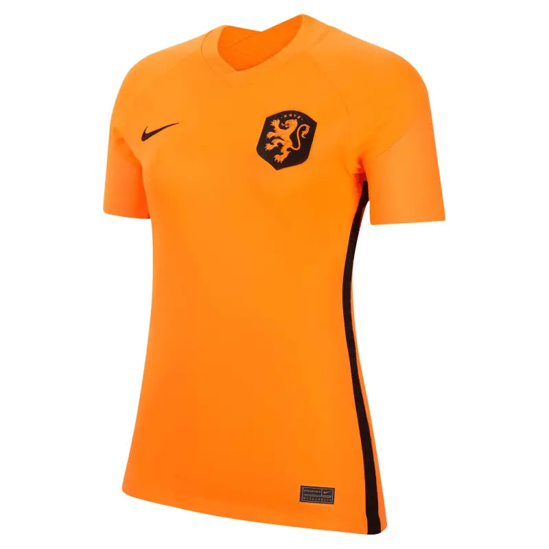 England Footbalkits Netherlands Women’s National Team Nike Women’s 2022/23 Home Replica Blank Jersey – Orange – Official World Cup Football Kits