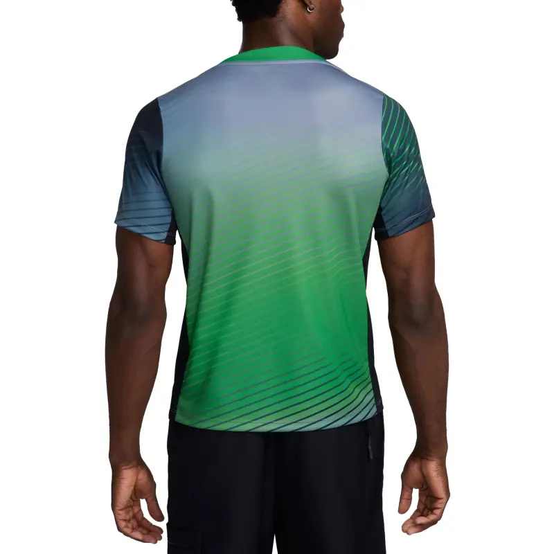 England Footbalkits Nigeria National Team Nike 2024 Academy Pro Pre-Match Top – Gray – Official World Cup Football Kits