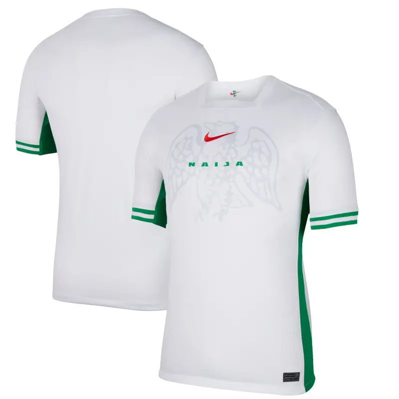 England Footbalkits Nigeria National Team Nike 2024 Home Replica Jersey – White – Official World Cup Football Kits