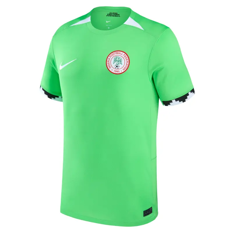 England Footbalkits Nigeria Women’s National Team Nike 2023 Home Stadium Replica Jersey – Green – Official World Cup Football Kits