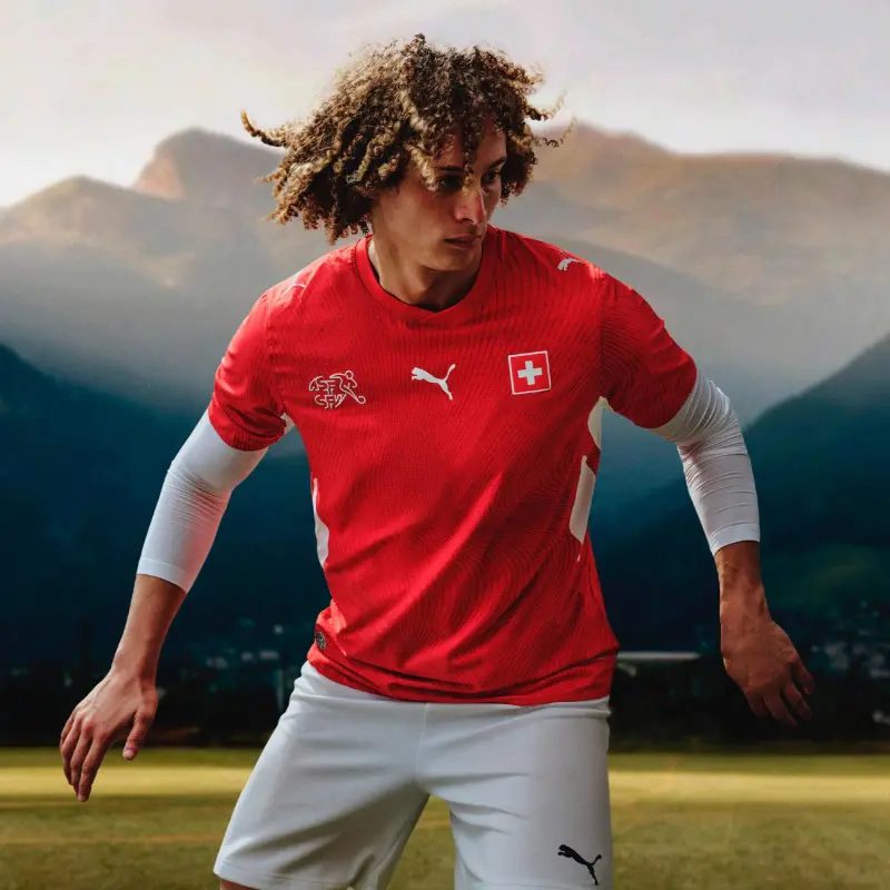 England Footbalkits Switzerland 2026 Home Jersey – Men’s – Official World Cup Football Kits